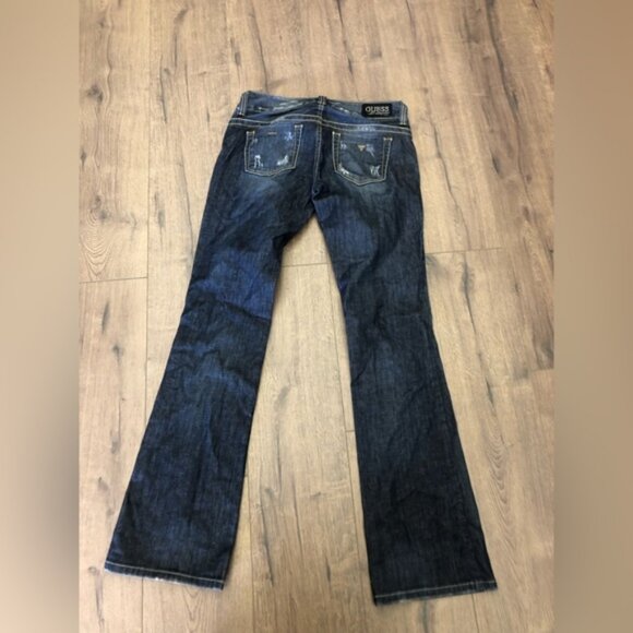 GUESS LOSE ANGELES 1981 STRETCHY DARDEVIL BOOT CUT IN SIZE 28 - Picture 4 of 7